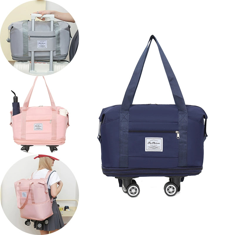 Portable Luggage Bag Cosmetics Bag Large Capacity Universal Wheel