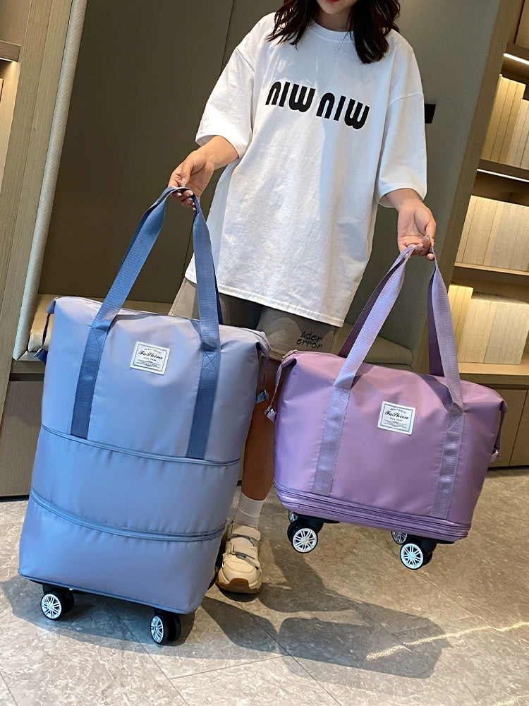 Portable Luggage Bag Cosmetics Bag Large Capacity Universal Wheel