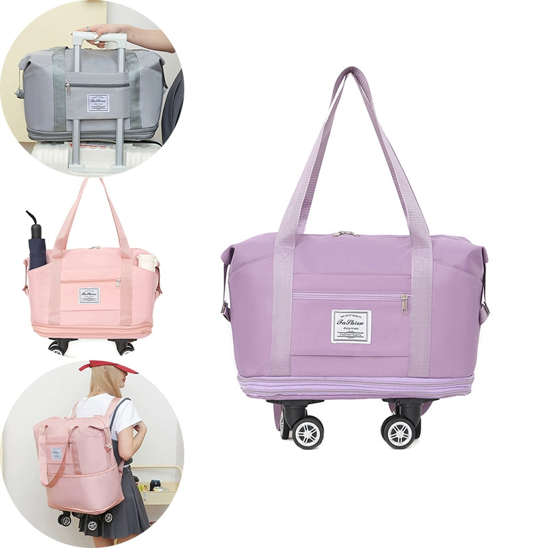 Portable Luggage Bag Cosmetics Bag Large Capacity Universal Wheel