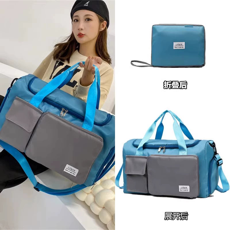 Women's Large Capacity Portable Short-Distance Student Travel Bag