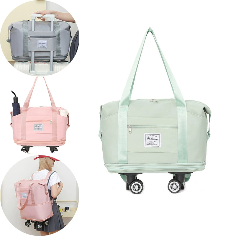 Portable Luggage Bag Cosmetics Bag Large Capacity Universal Wheel