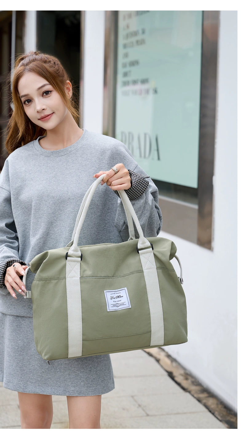 Women's Satchel Clothing Storage Casual Maternity Travel Bag