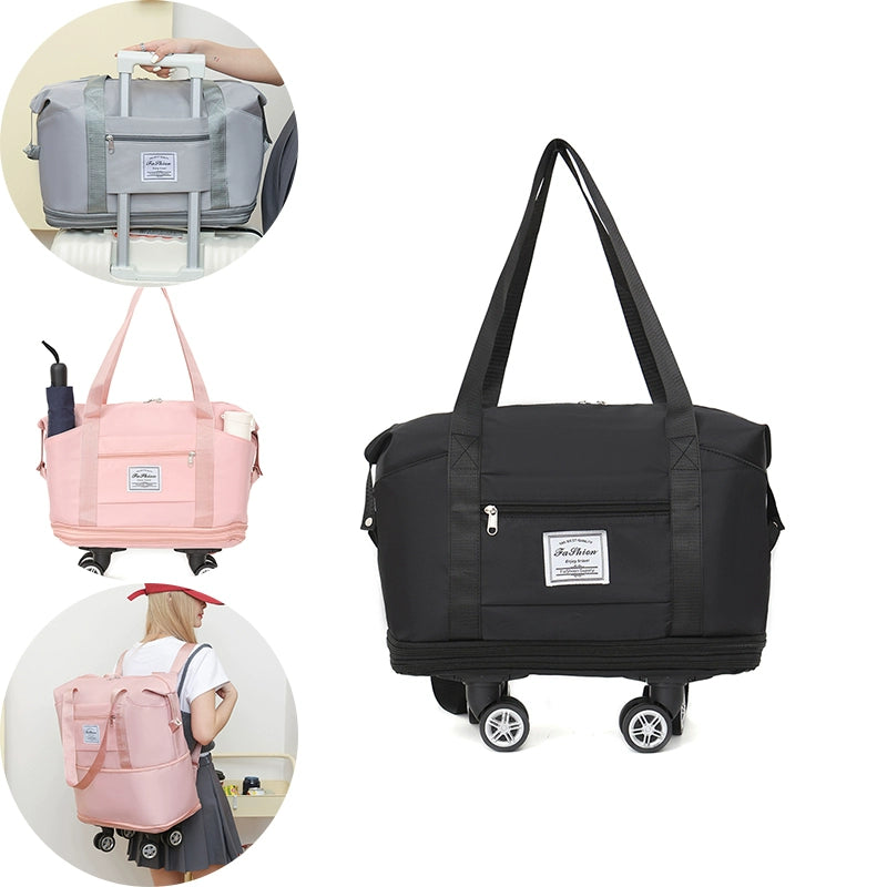 Portable Luggage Bag Cosmetics Bag Large Capacity Universal Wheel