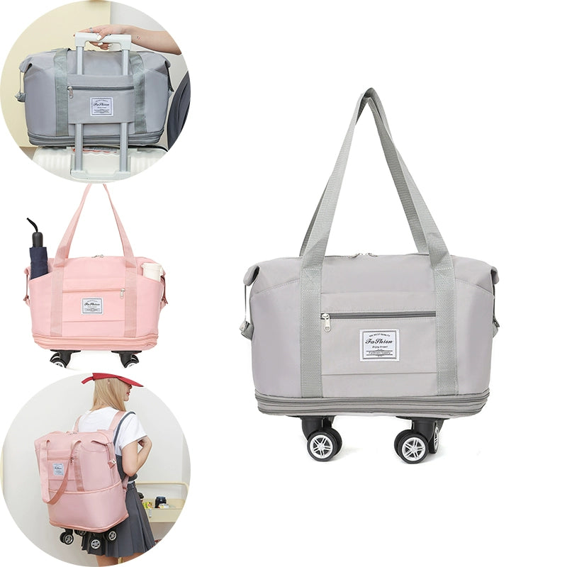 Portable Luggage Bag Cosmetics Bag Large Capacity Universal Wheel