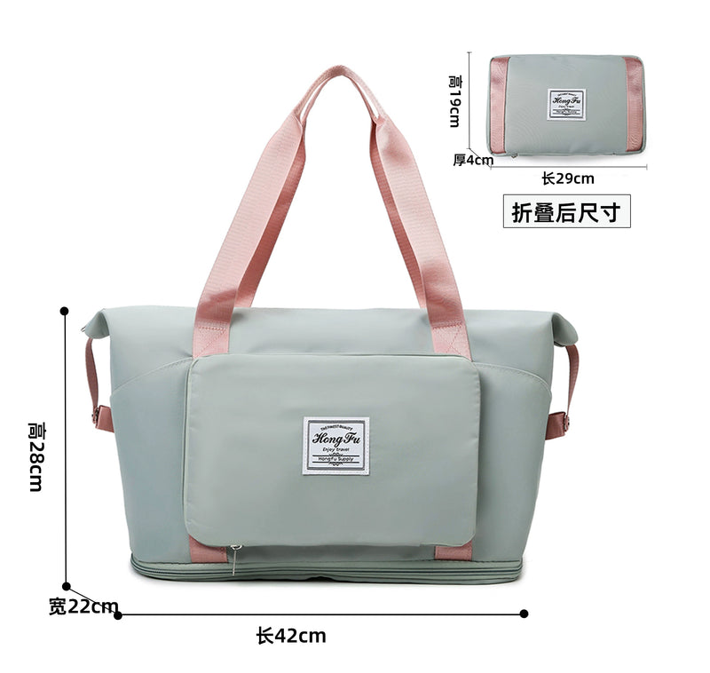 Short Distance Female Cosmetics Bag Student Living in School Can Cover Trolley Case