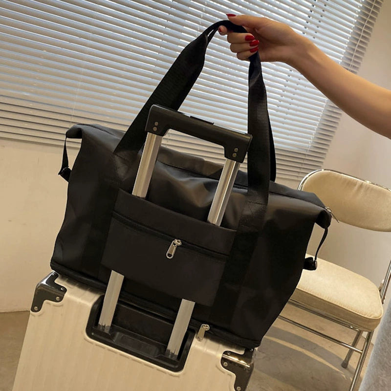 Short Distance Female Cosmetics Bag Student Living in School Can Cover Trolley Case