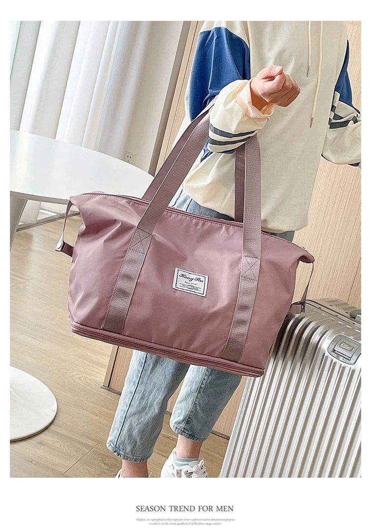 Women's Fashion Trendy Waterproof Business Trip Storage Travel Bag