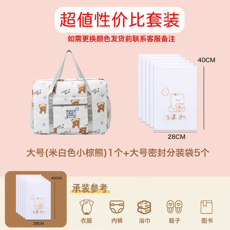 Short-Distance Women's Portable Student Maternity Travel Bag