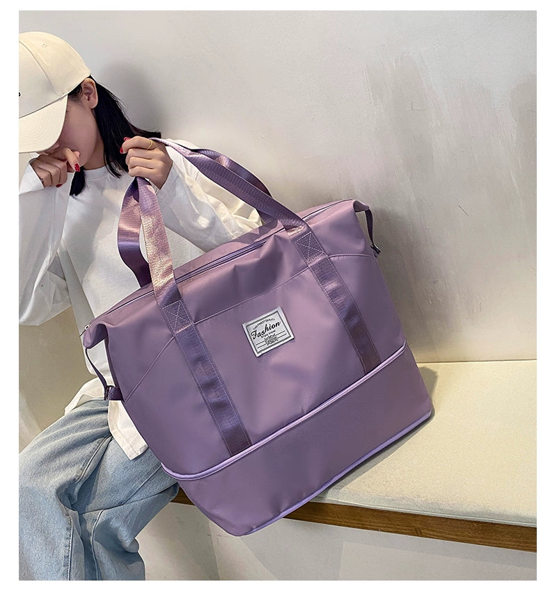 Short Distance Female Cosmetics Bag Student Living in School Can Cover Trolley Case