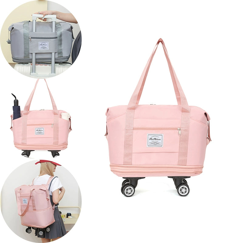 Portable Luggage Bag Cosmetics Bag Large Capacity Universal Wheel