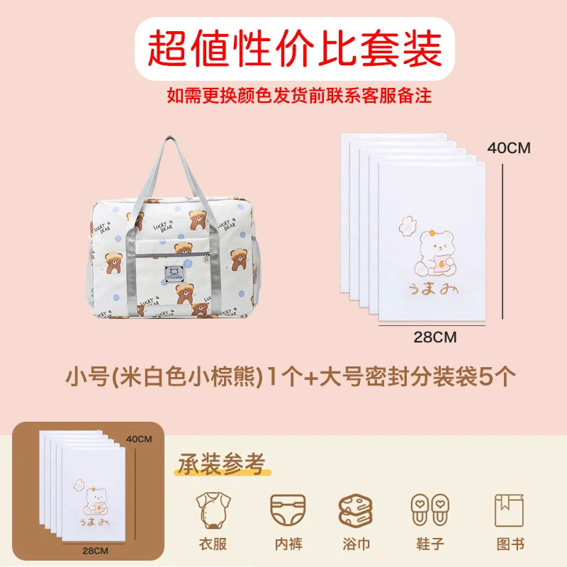 Short-Distance Women's Portable Student Maternity Travel Bag