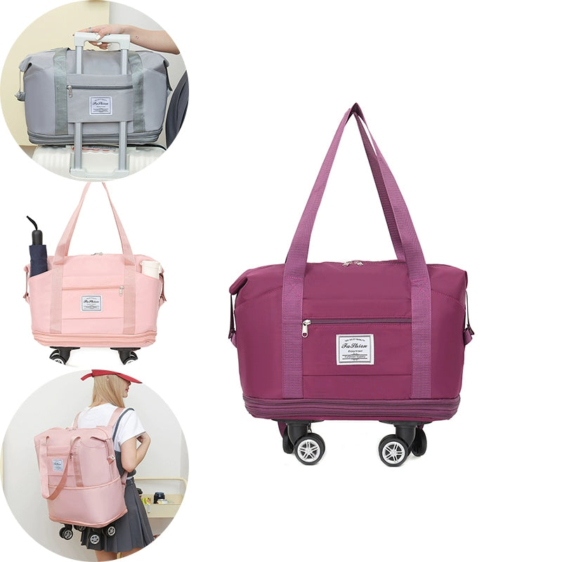 Portable Luggage Bag Cosmetics Bag Large Capacity Universal Wheel