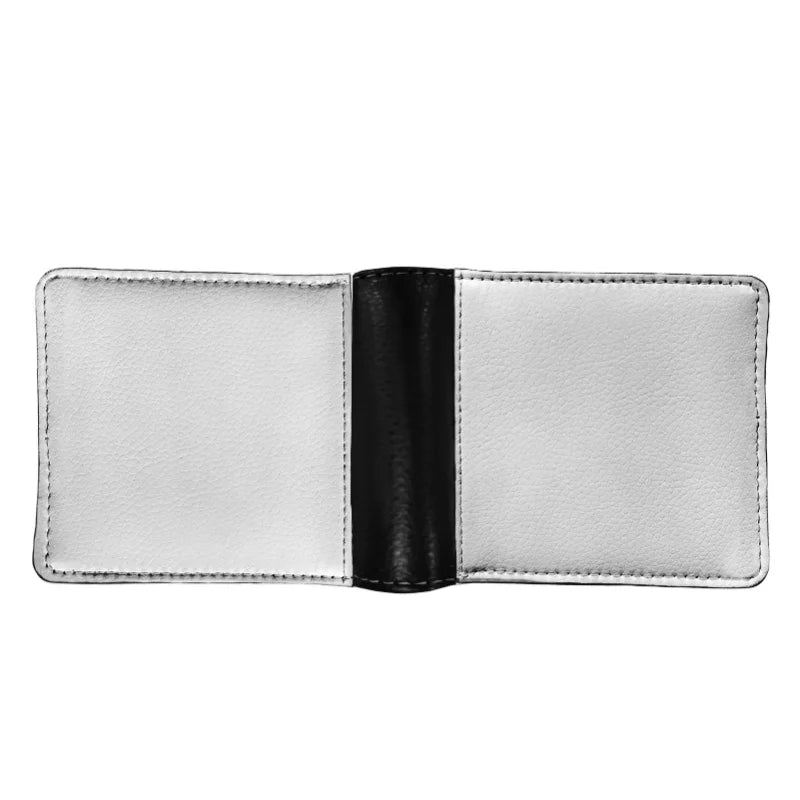 Your OWN Design Brand Logo/Picture Cover Printing Men Women Leather Wallet DIY Custom Credit Card Holder Short Purse