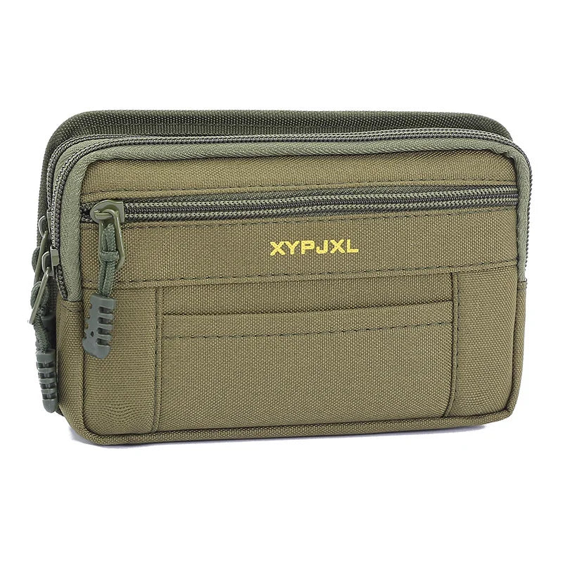 Mens Belt Bag Holster Wallet Portable for Case Purse Outdoor Hiking Bag  Pouch Canvas Zipper Business Waist Bag