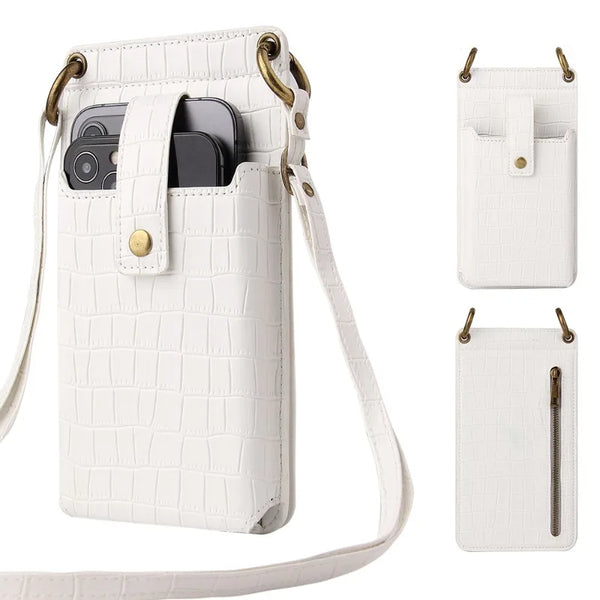 Mini Shoulder Bag Multi-function Phone Storage Crossbody Bag Vintage 2023 New PU Leather Texture Casual Shopping Trend All-match