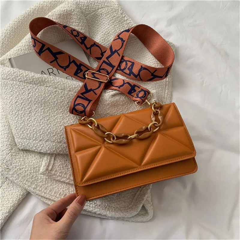 Fashion Women Shoulder Bag Handbags PU Leather Flap Bag Female Large Capacity Casual Crossobdy Clutch