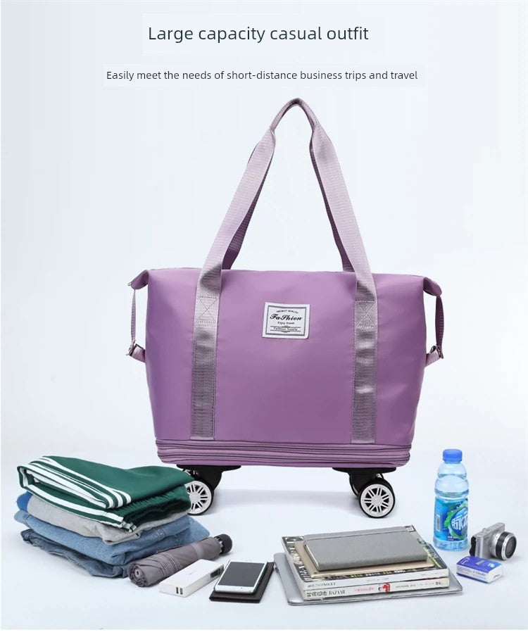 Portable Luggage Bag Cosmetics Bag Large Capacity Universal Wheel