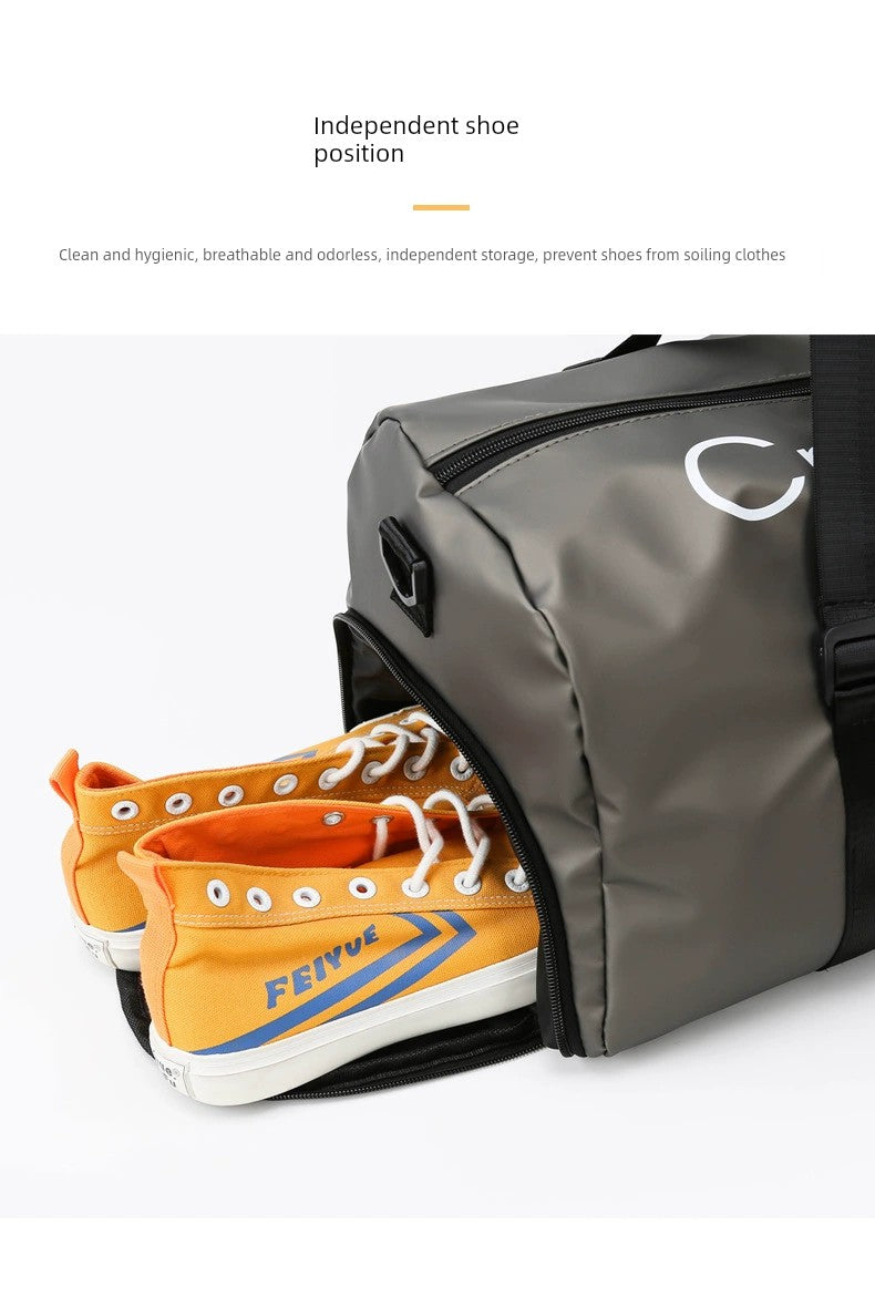 Dry Wet Separation Training Luggage Bag Short Distance Female Gym Bag