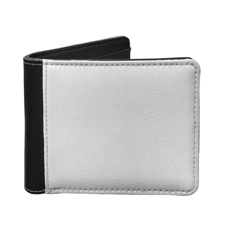 Your OWN Design Brand Logo/Picture Cover Printing Men Women Leather Wallet DIY Custom Credit Card Holder Short Purse