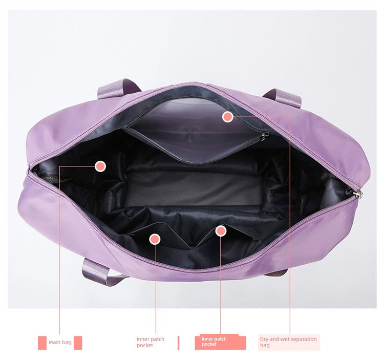 Portable Luggage Bag Cosmetics Bag Large Capacity Universal Wheel