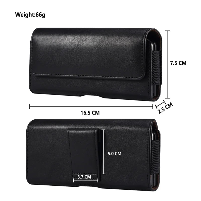 Fashion Leather Clutch Bag Vintage Designer Men's Waist Pack Belt Phone Wallets Small Pouch Fanny Handbags Male Black Coin Purse