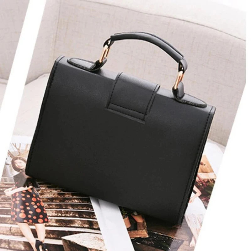 Women Fashion PU Leather Shoulder Small Flap Crossbody Handbags Top Handle Messenger Bags High Quality Luxury Ladies Hand Bag