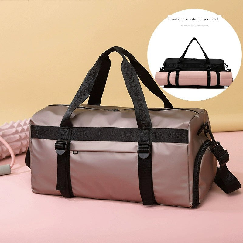 Dry Wet Separation Training Luggage Bag Short Distance Female Gym Bag