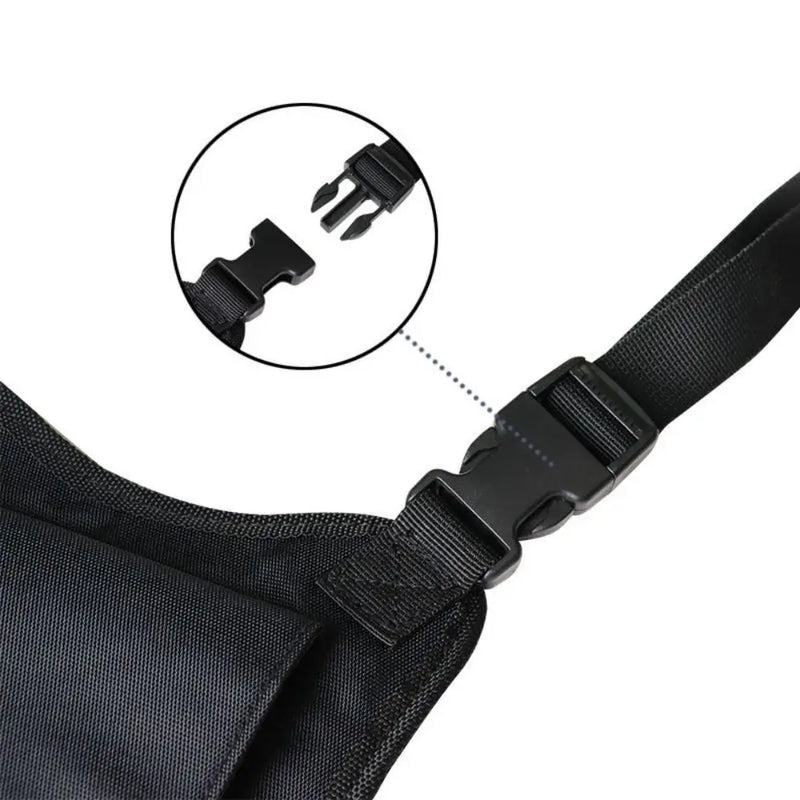 Large Capacity Underarm Hidden Bag Adjustable Shoulder Straps Shoulder Bag Anti Theft Bag Terylene Light Weight Underarm Wallet