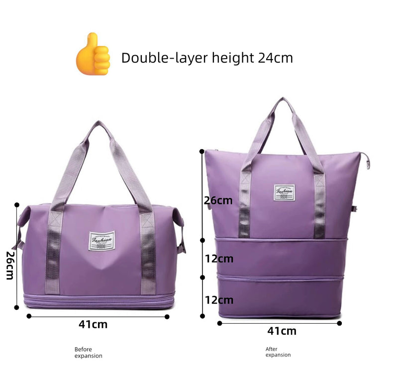 Short Distance Female Cosmetics Bag Student Living in School Can Cover Trolley Case