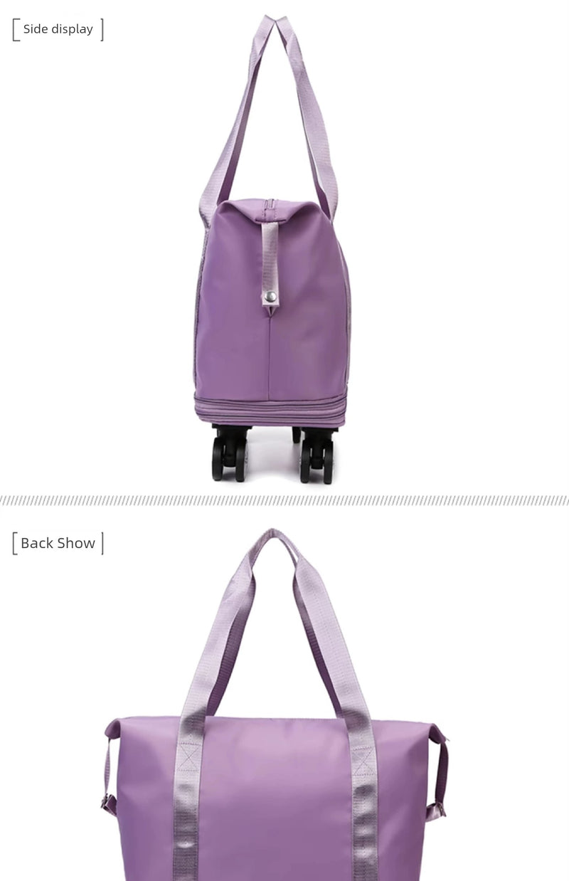 Portable Luggage Bag Cosmetics Bag Large Capacity Universal Wheel