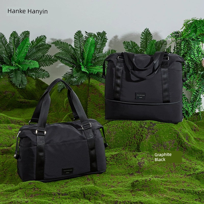 Hanke Foldable Women's Short-Distance Boarding Workout Travel Bag