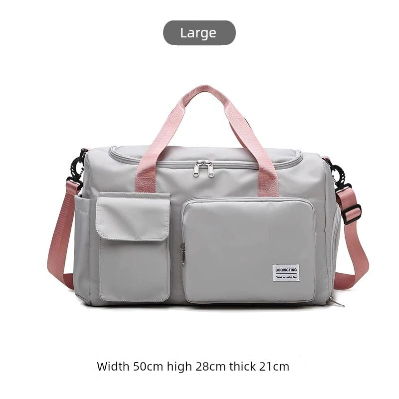 Women's Large Capacity Portable Short-Distance Student Travel Bag