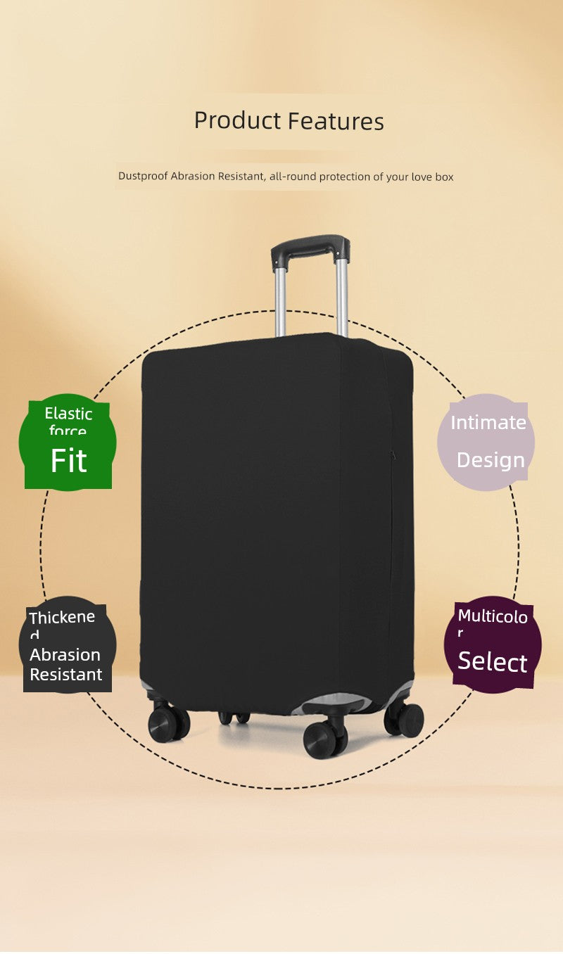 Elastic Thickening and Wear-Resistant Dust Cover Protective Cover Luggage