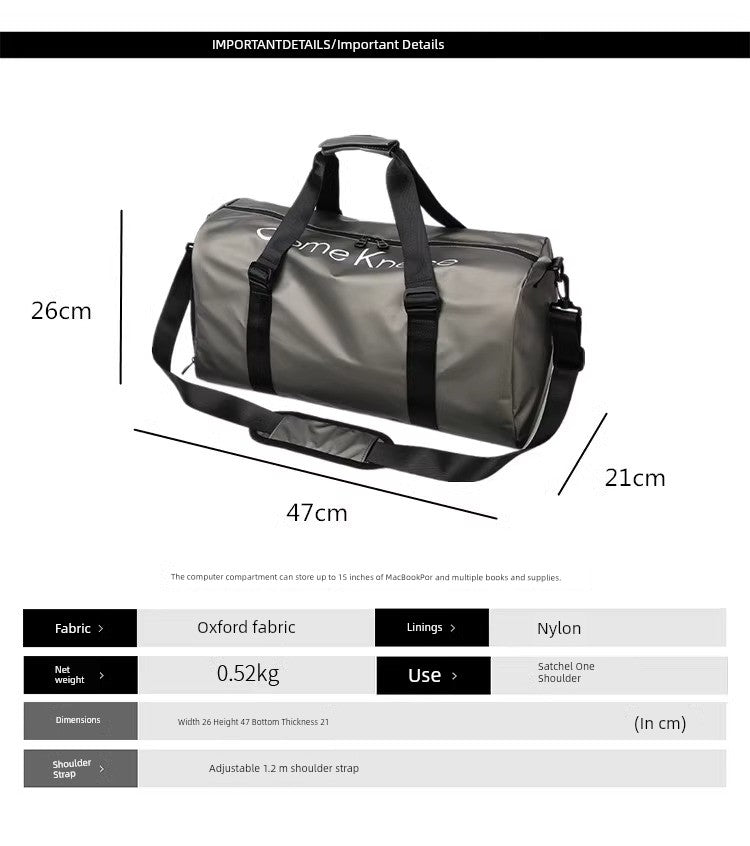 Fang Xiaoqi Short Distance Dry Wet Separation Training Fitness Bag