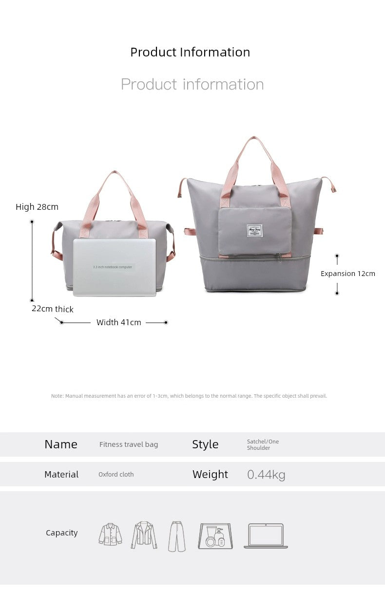 Portable Luggage Bag Cosmetics Bag Large Capacity Universal Wheel