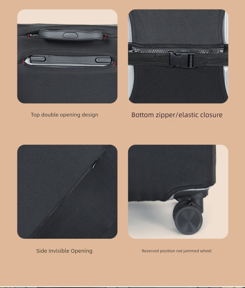 Elastic Thickening and Wear-Resistant Dust Cover Protective Cover Luggage