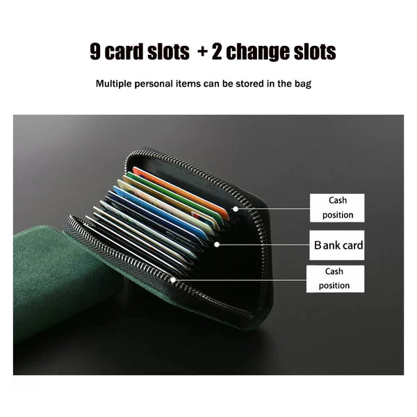 Card Holder Men Wallets Suede Leather Minimalist Wallet Gifts For Suzuki GRAND VITARA Auto Accessories