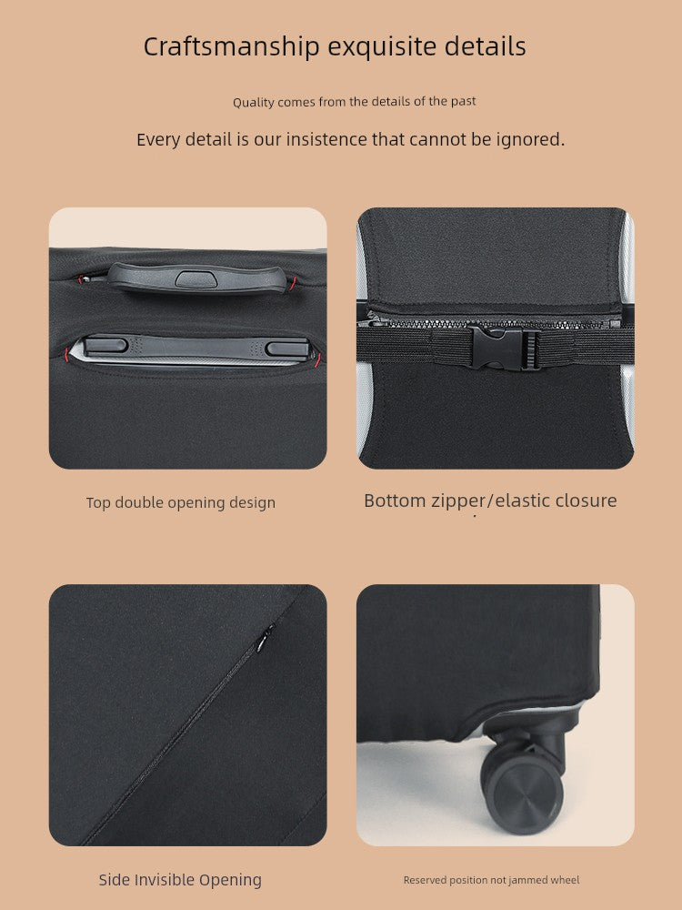 Elastic Thickening and Wear-Resistant Dust Cover Protective Cover Luggage