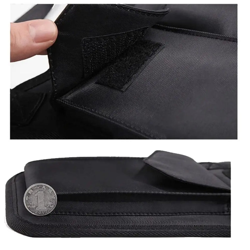 Large Capacity Underarm Hidden Bag Adjustable Shoulder Straps Shoulder Bag Anti Theft Bag Terylene Light Weight Underarm Wallet