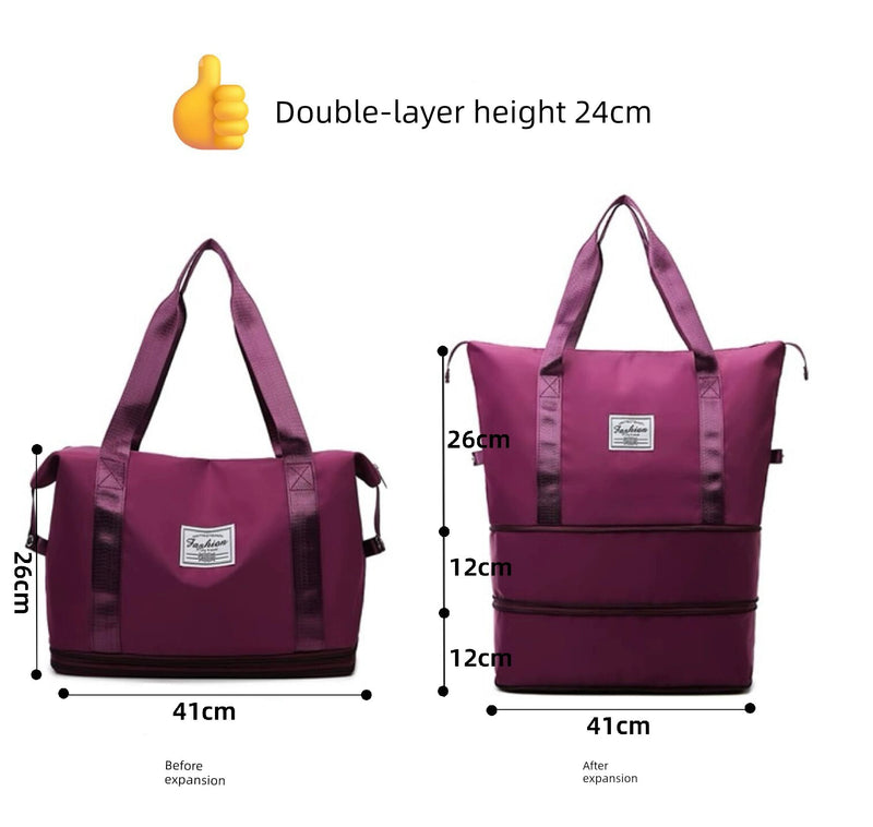 Short Distance Female Cosmetics Bag Student Living in School Can Cover Trolley Case